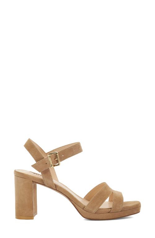 Dune London Manifesting Platform Sandal In Brown