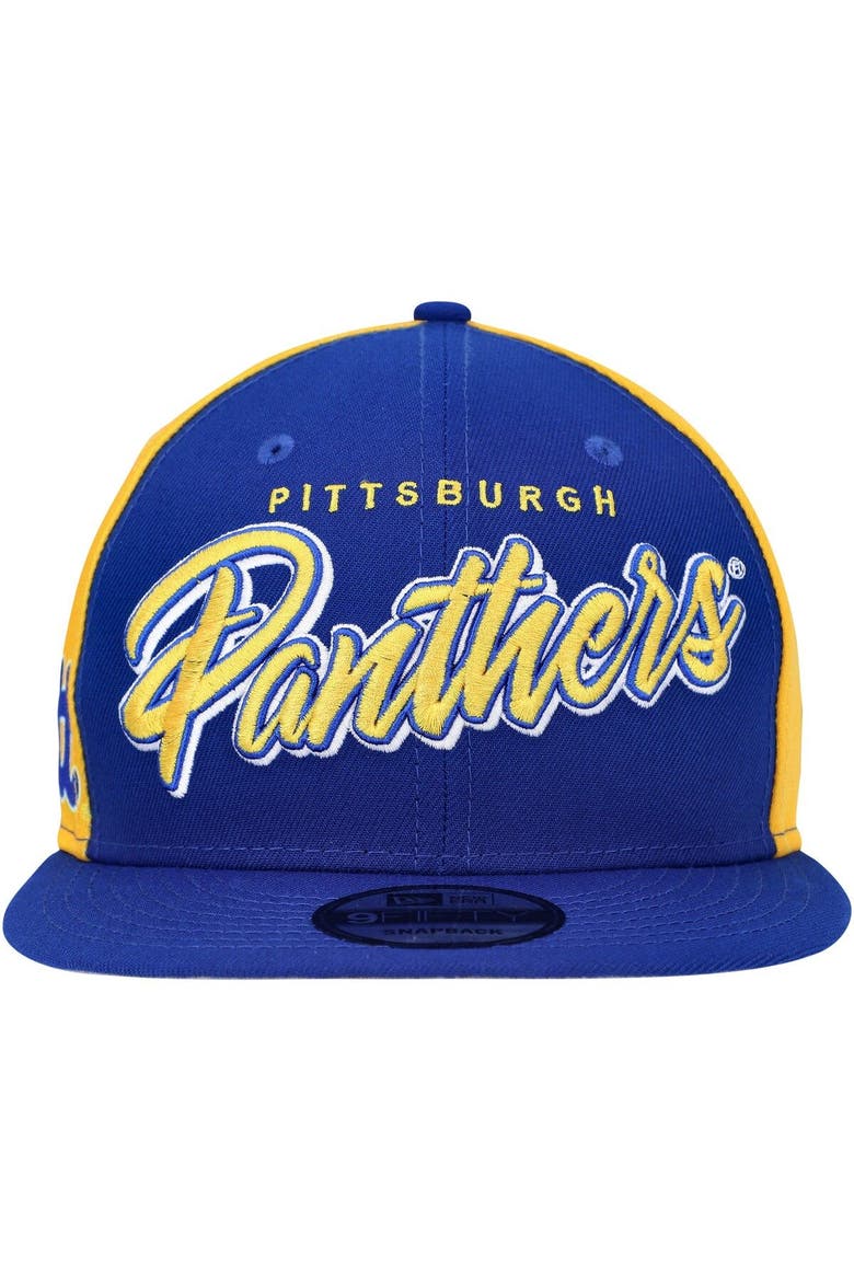 Men's New Era  Royal Pitt Panthers Outright 9FIFTY Snapback Hat, Alternate, color, Royal