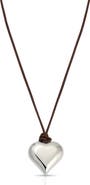 Ettika Puffy Heart Pendant Necklace