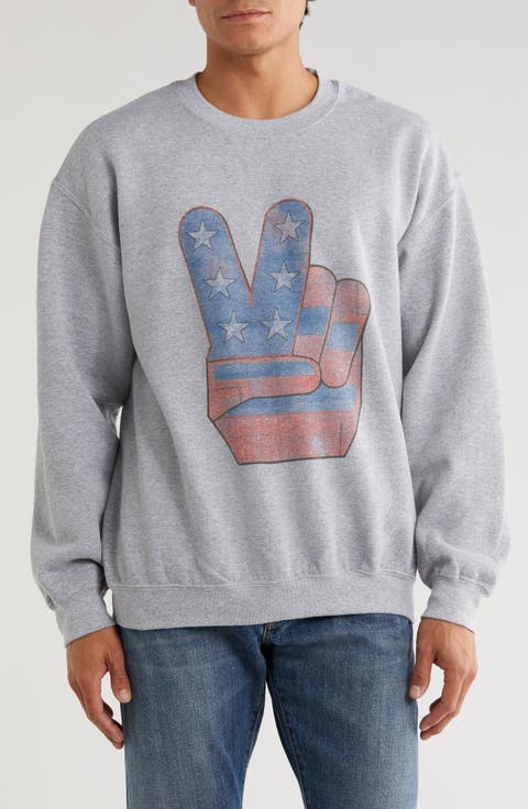 Peaceful Graphic Sweatshirt