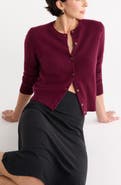 Nordstrom Crewneck Cashmere Cardigan