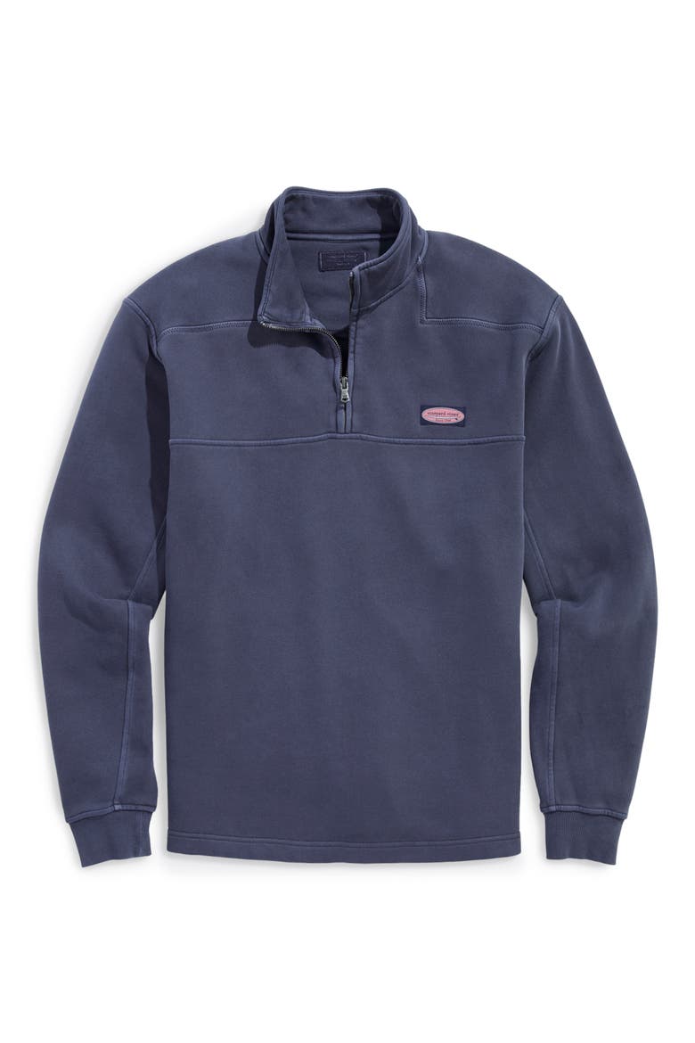 Shep Shirt® Quarter Zip Pullover, Main, color, NAUTICAL NAVY