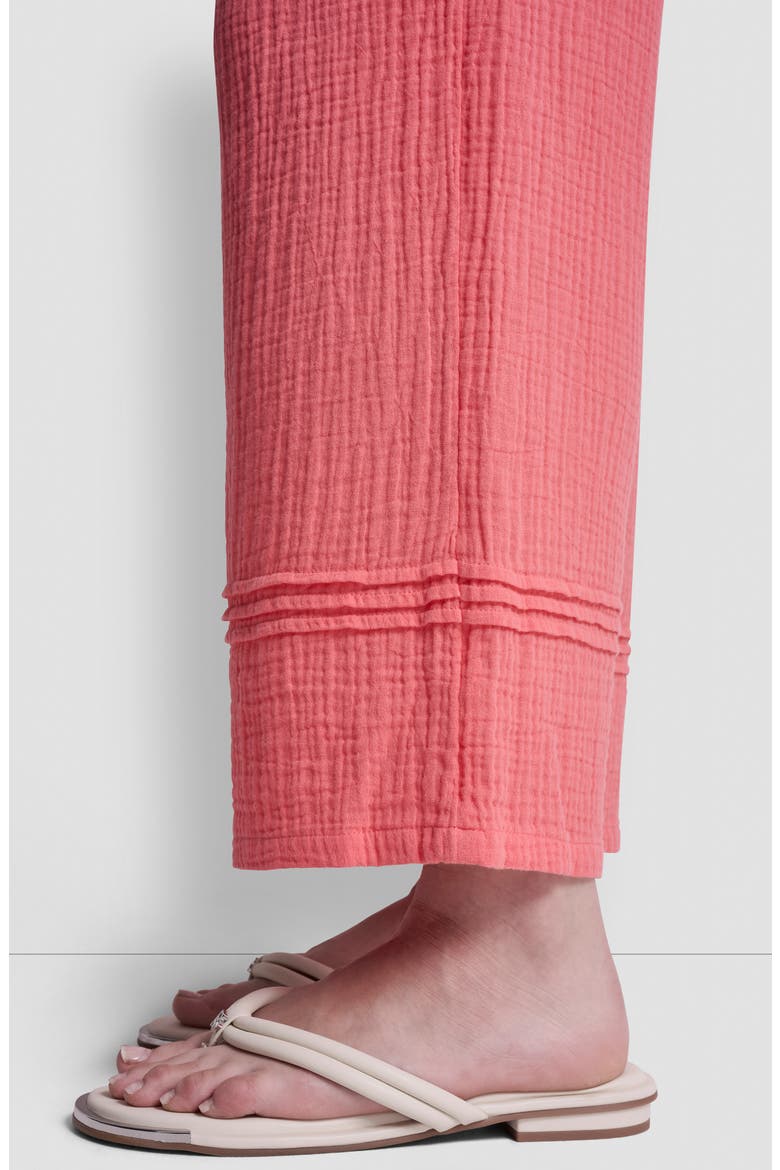 Cotton Gauze Pull-On Pants, Alternate, color, SUNKISSED