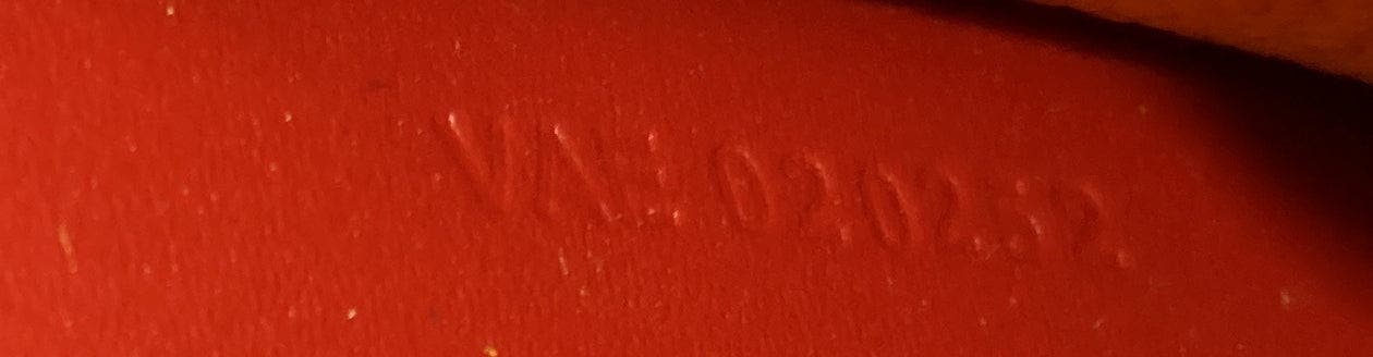 Pre-Owned Goyard Saint Sulpice Card Holder Coated Canvas, Alternate, color, Red