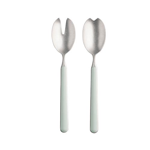 Mepra Fantasia Pewter Salad Serving Set In Multi