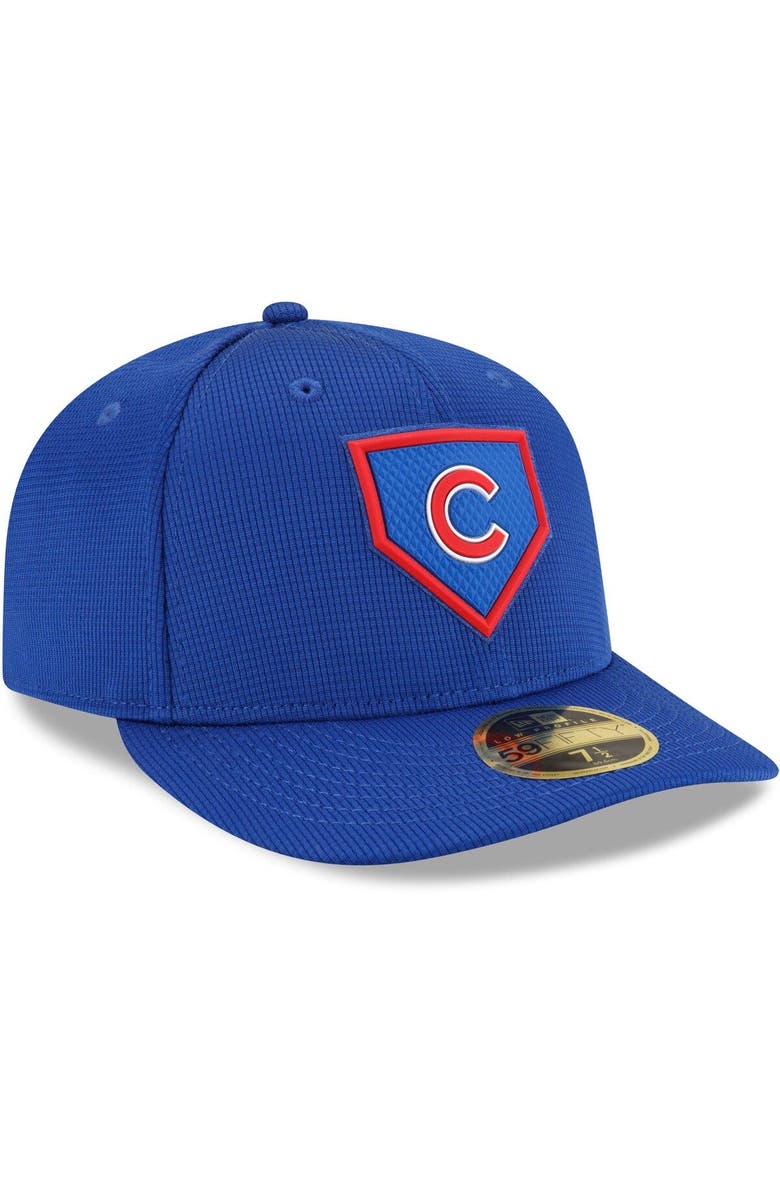 New Era Men's New Era Royal Chicago Cubs 2022 Clubhouse Low Profile 59FIFTY Fitted Hat, Alternate, color, 