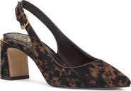 Vince Camuto Hamden Leather Slingback Pump