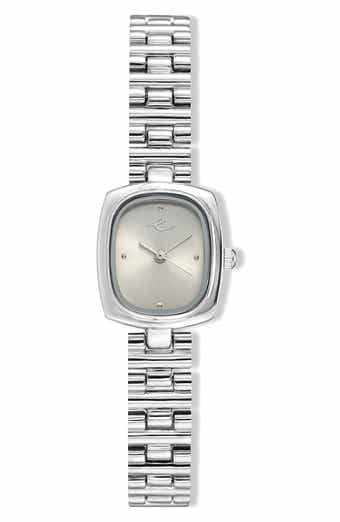 Ettika Square Dial Bracelet Watch, 20mm x 23mm