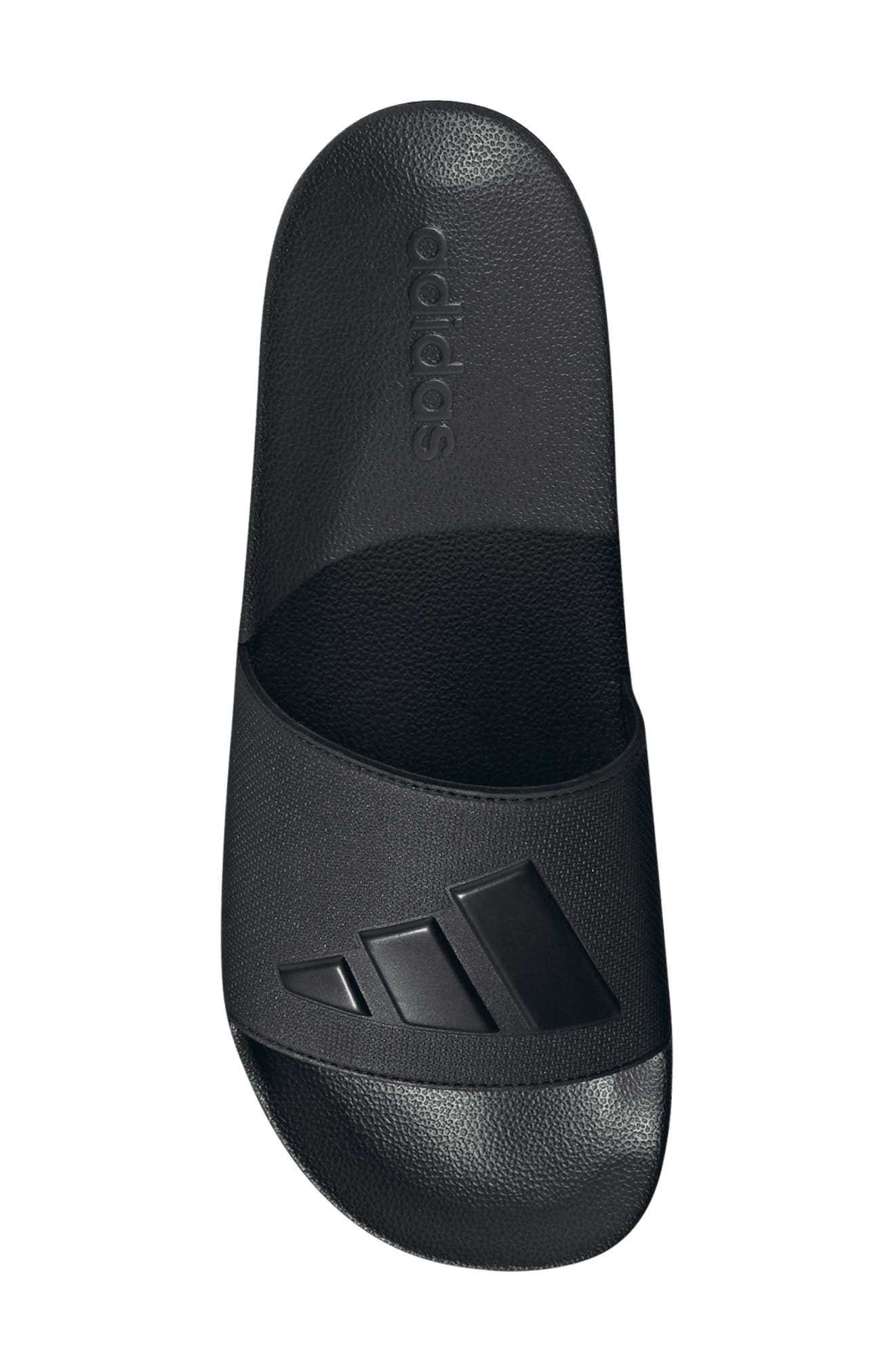 Adilette Shower Slide, Alternate, color, BLACK/ BLACK/ BLACK
