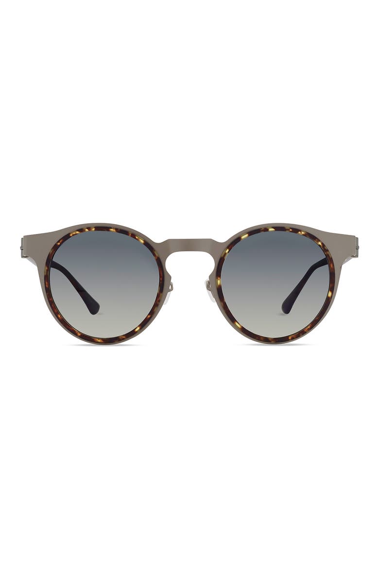 Round Sunglasses, Main, color, GREY/ TORTOISE