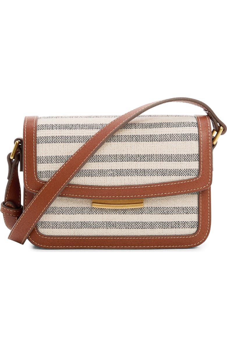 MANGO Flap Crossbody Bag, Main, color,