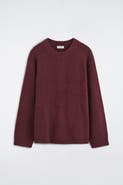 COS Oversized Alpaca-Blend Crew-Neck Sweater