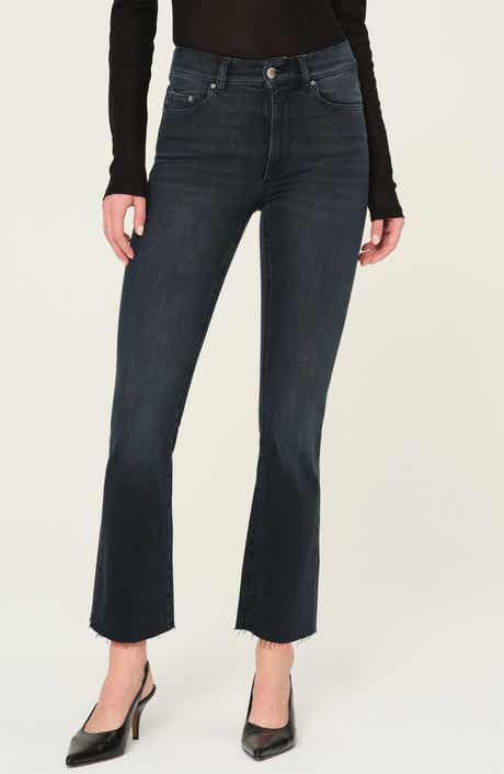DL1961 Bridget Bootcut High Rise Instasculpt Crop Jeans