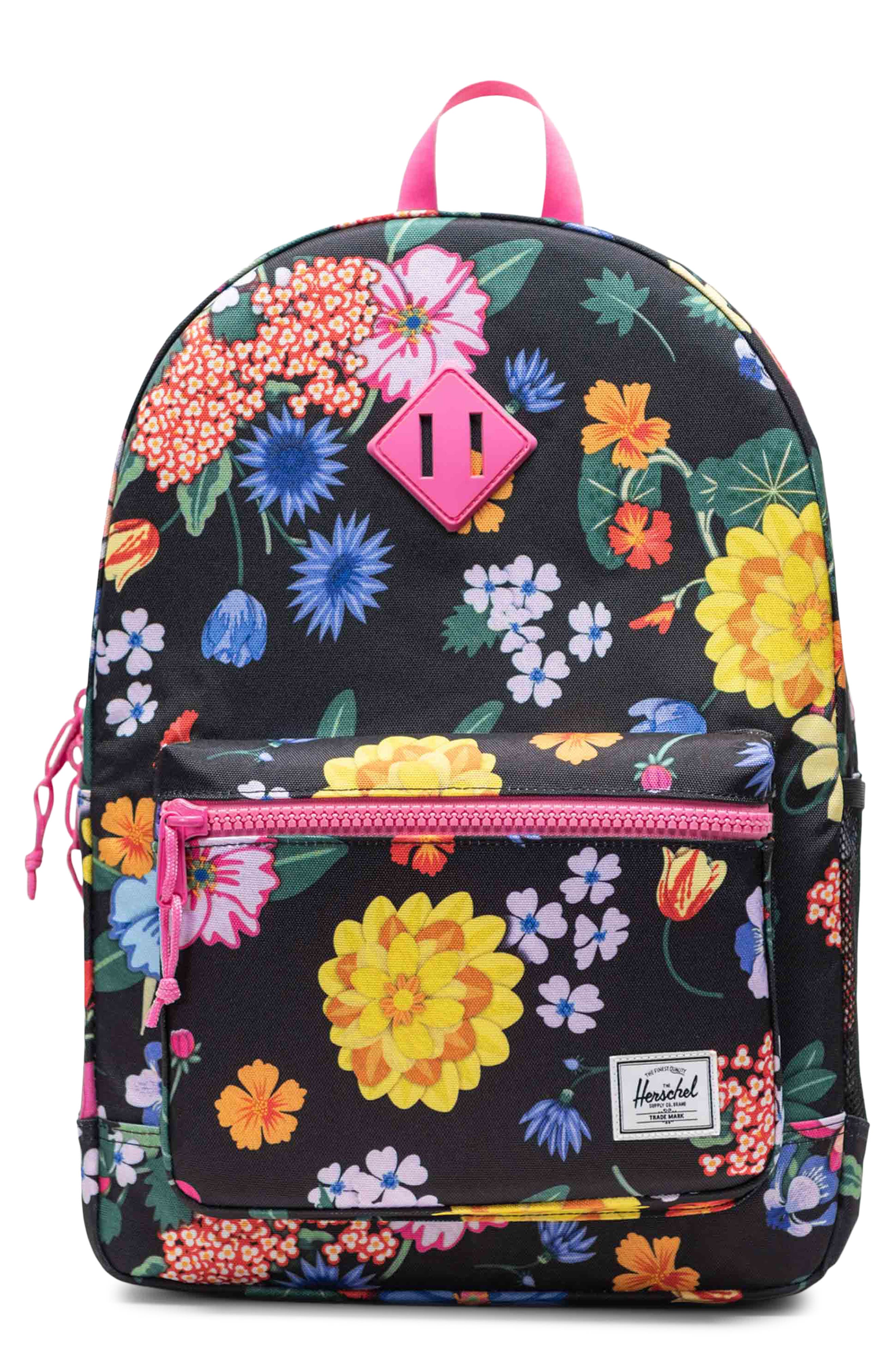 Herschel Supply Co. Kids' Heritage Youth Backpack, Main, color, Paper Garden