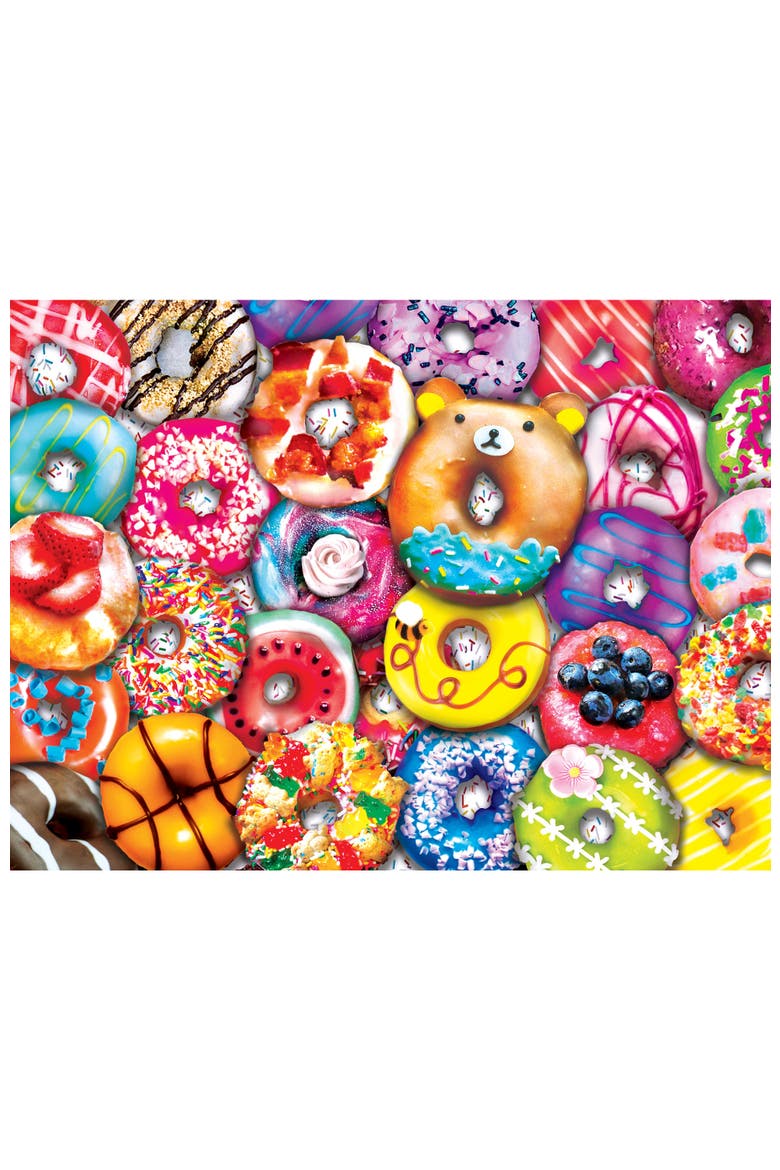 Donut Resist 300 Piece Jigsaw Puzzle, Alternate, color, Multicolor