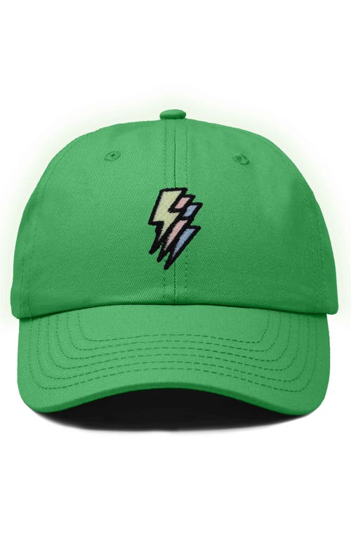 Dalix Lightning Cap In Kelly Green