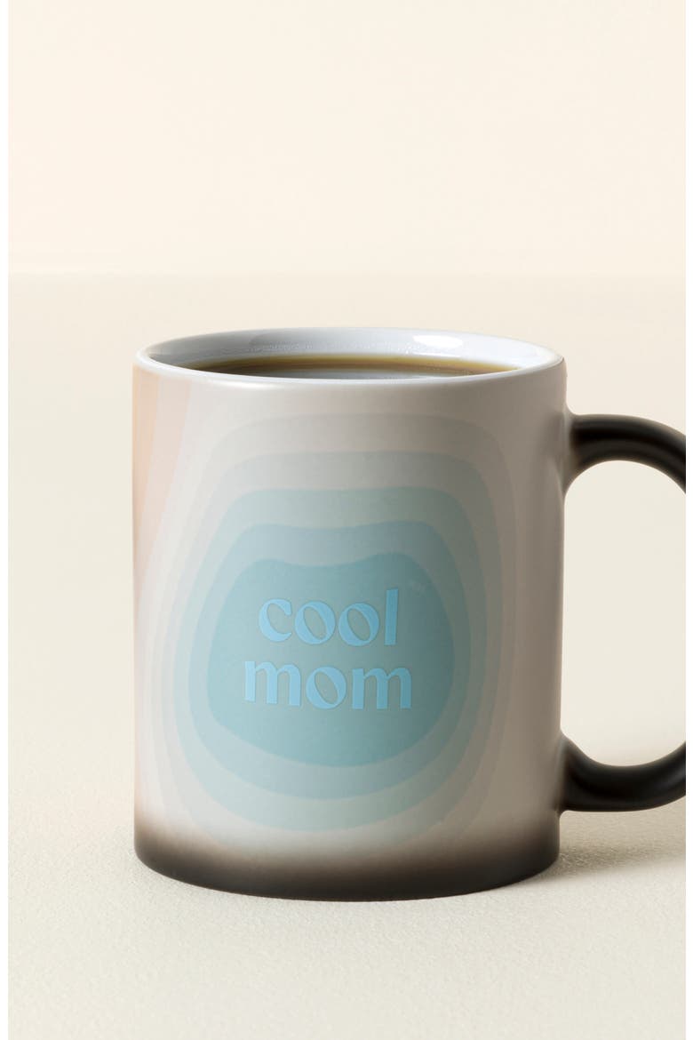 Mostly Cool (Sometimes Hot) Mom Color Change Mug, Alternate, color, Multi
