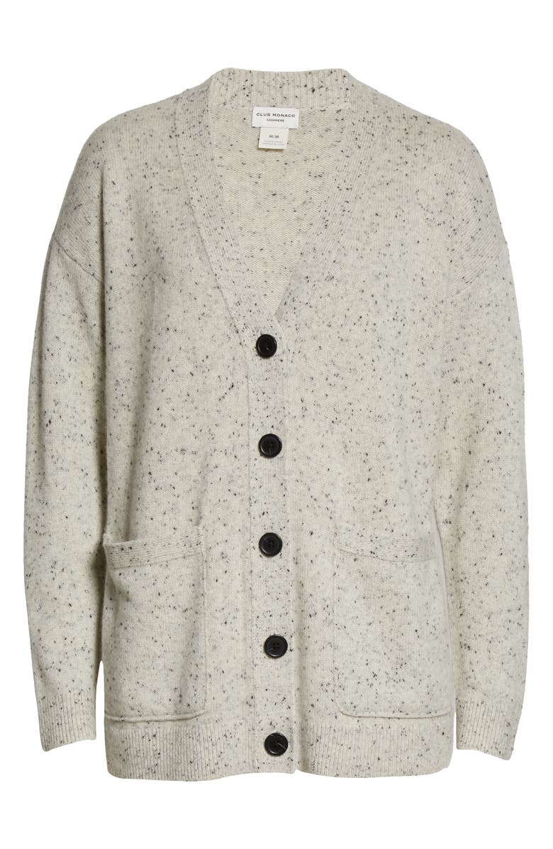 Club Monaco Donegal Cashmere Cardigan, Alternate, color, 