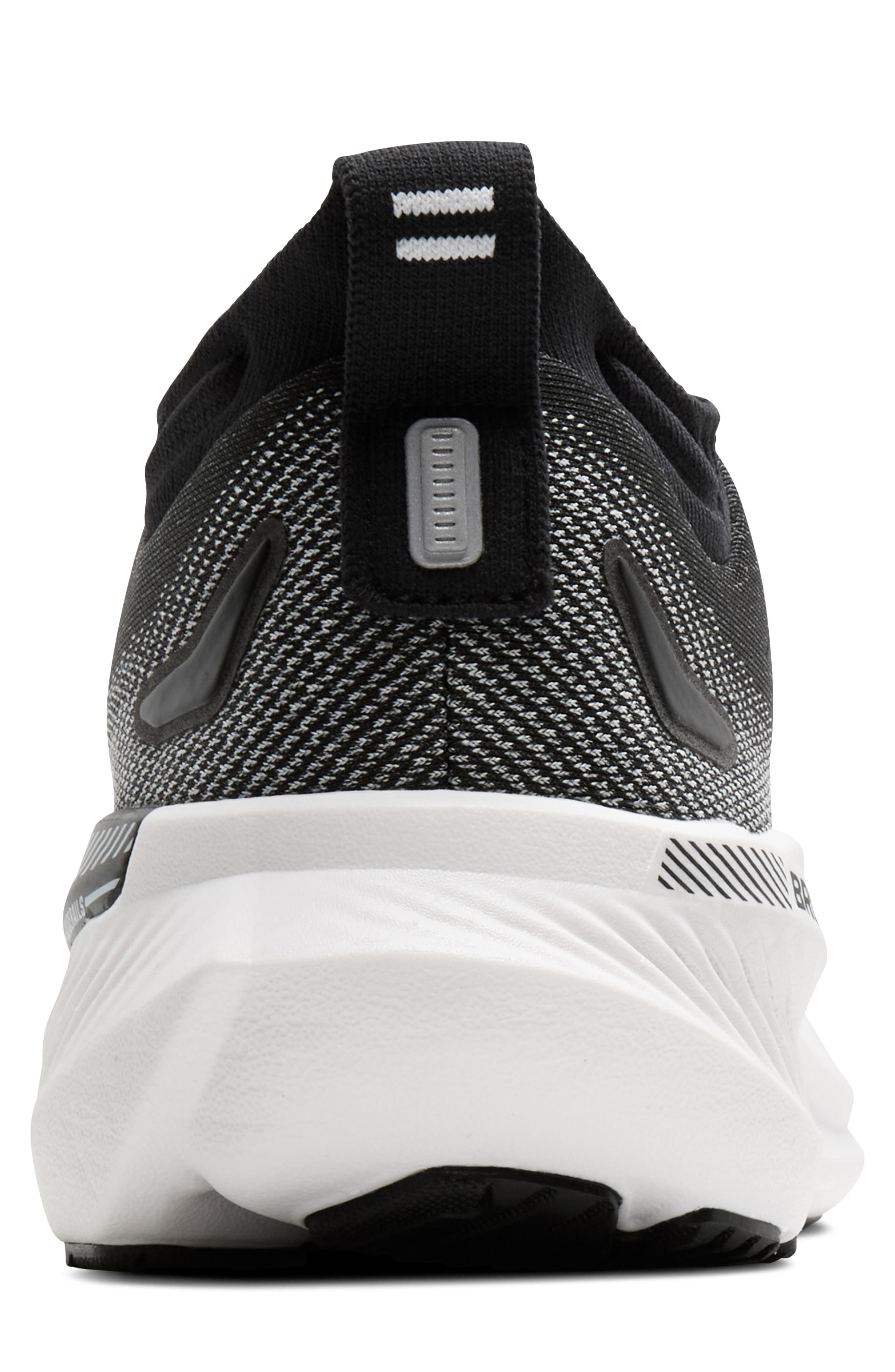 Brooks Glycerin GTS 23 Running Shoe, Alternate, color, Black/ Grey/ White