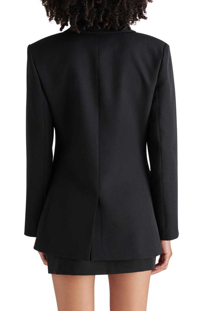 Steve Madden Nellie Rhinestone Fringe Blazer, Alternate, color,