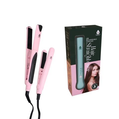 Complete Set USB Rechargeable & Flat Iron Duo