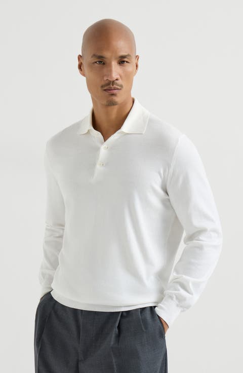Polo-style sweater
