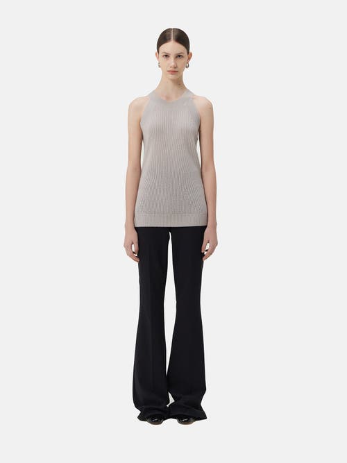 Gobi Mongolian Cashmere Sleeveless Cashmere Top In Wind Chime