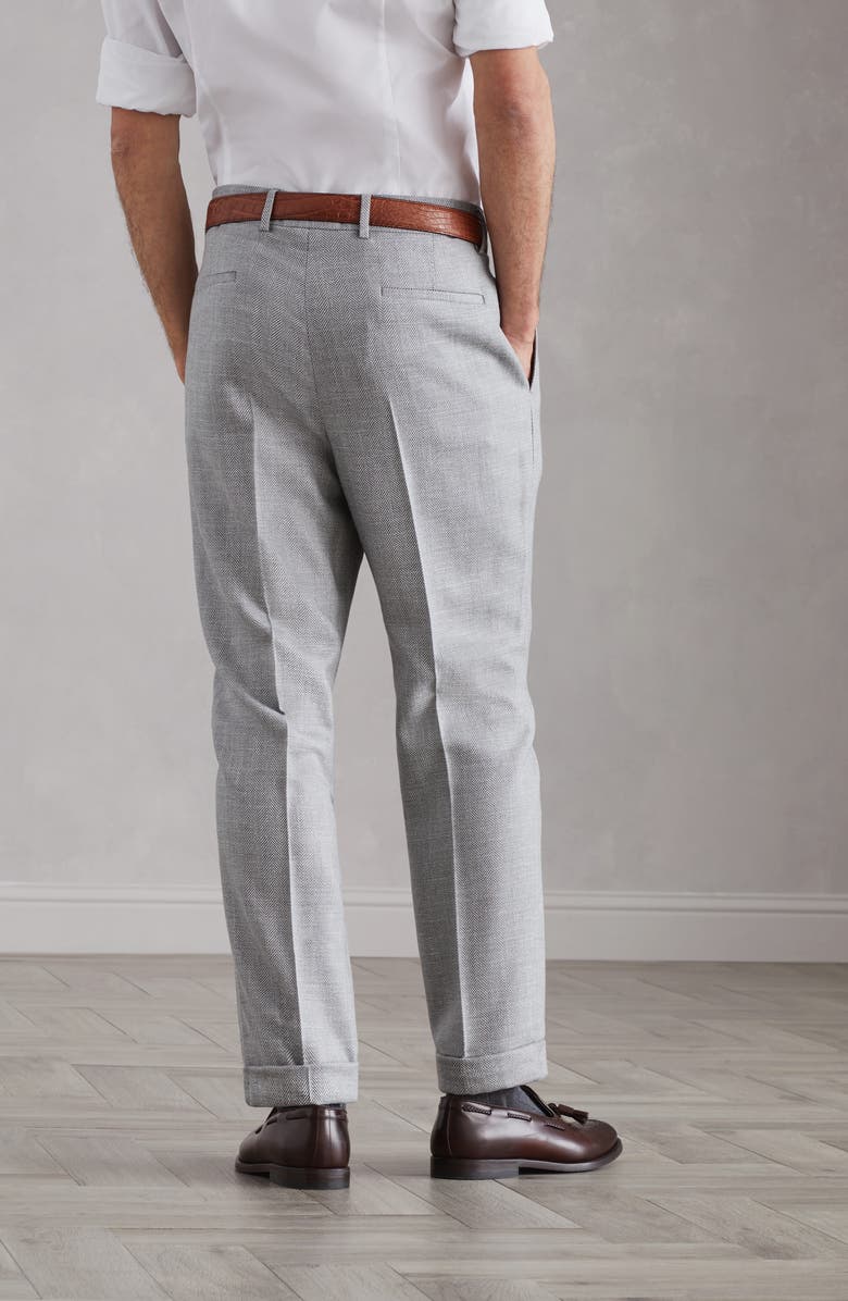 Brunello Cucinelli Chevron trousers, Alternate, color, 