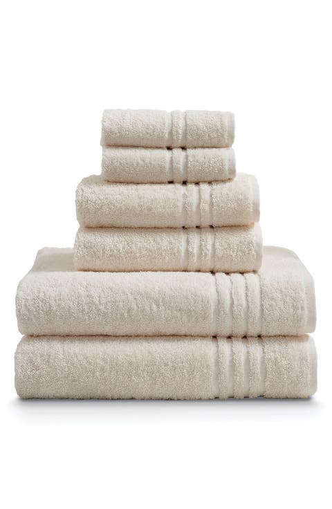 Ella Jayne Face-Hand-Body 6-Piece Towel Set