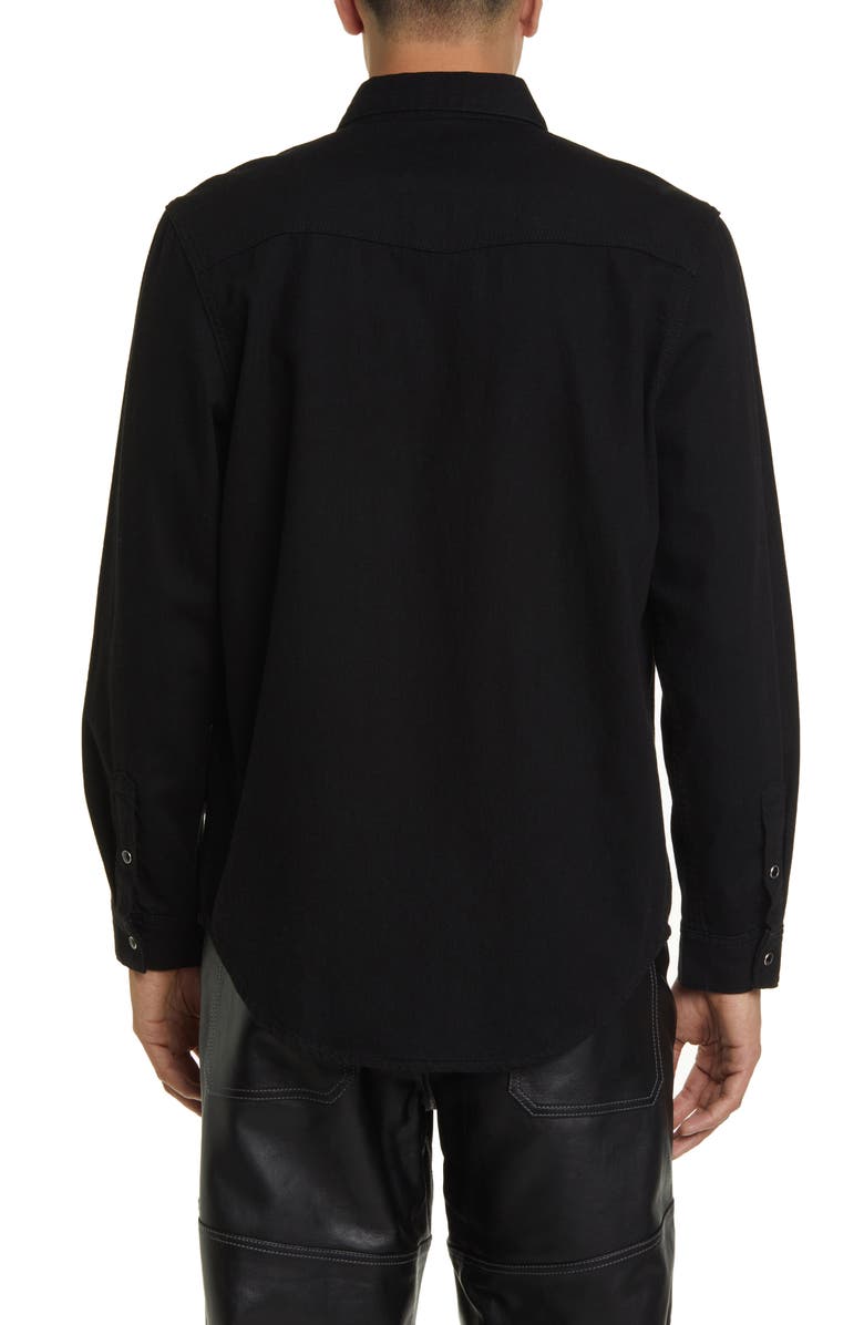 FRAME Western Denim Button-Up Shirt, Alternate, color,