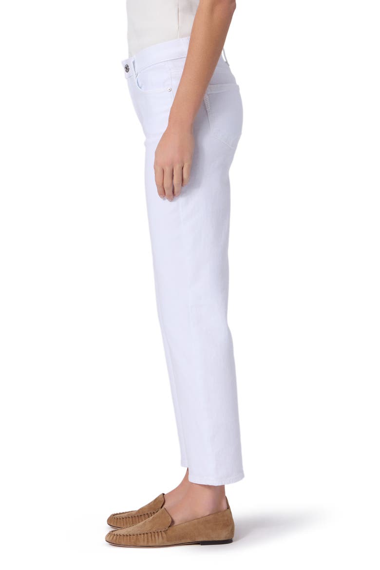 Mason Mid Rise Ankle Straight Leg Jeans, Alternate, color, CRISP WHITE