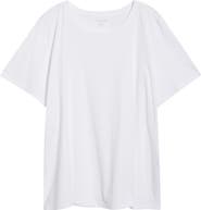 Eileen Fisher Crewneck Organic Cotton T-Shirt