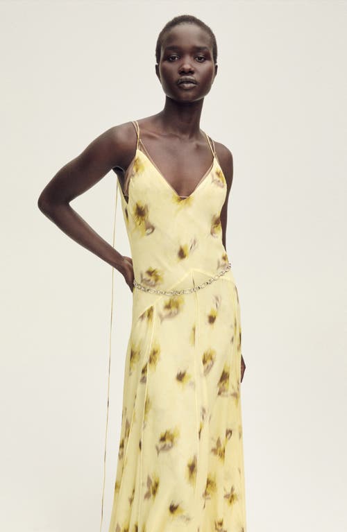 Shop Mango Floral Print Maxi Dress