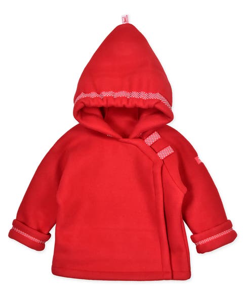 Warmplus Favorite Water Repellent Polartec® Fleece Dot Ribbon Jacket (Baby)