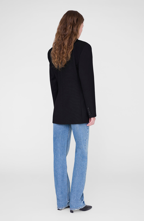 Anine Bing Aretha Blazer In Blue