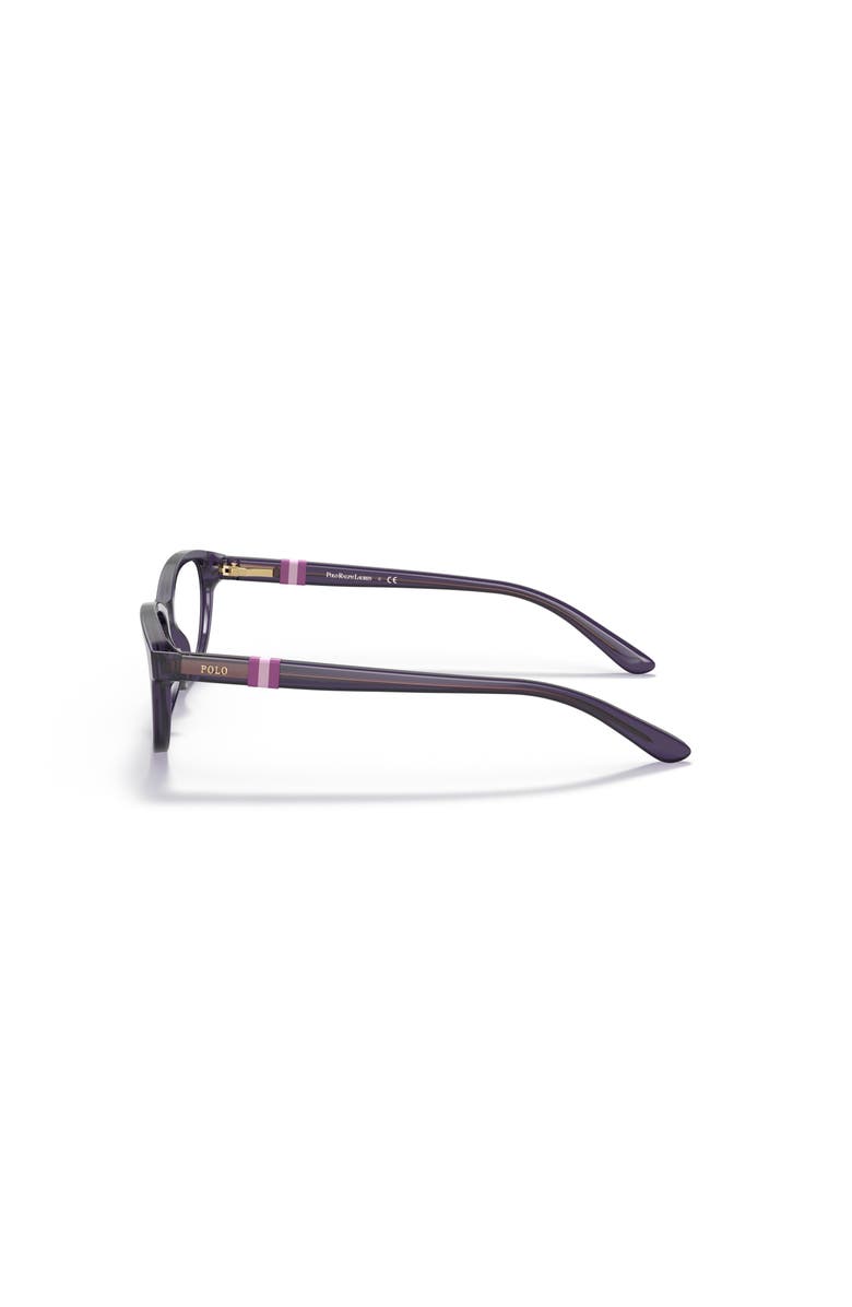 Polo Ralph Lauren 48mm Cat Eye optical glasses, Alternate, color, Violet