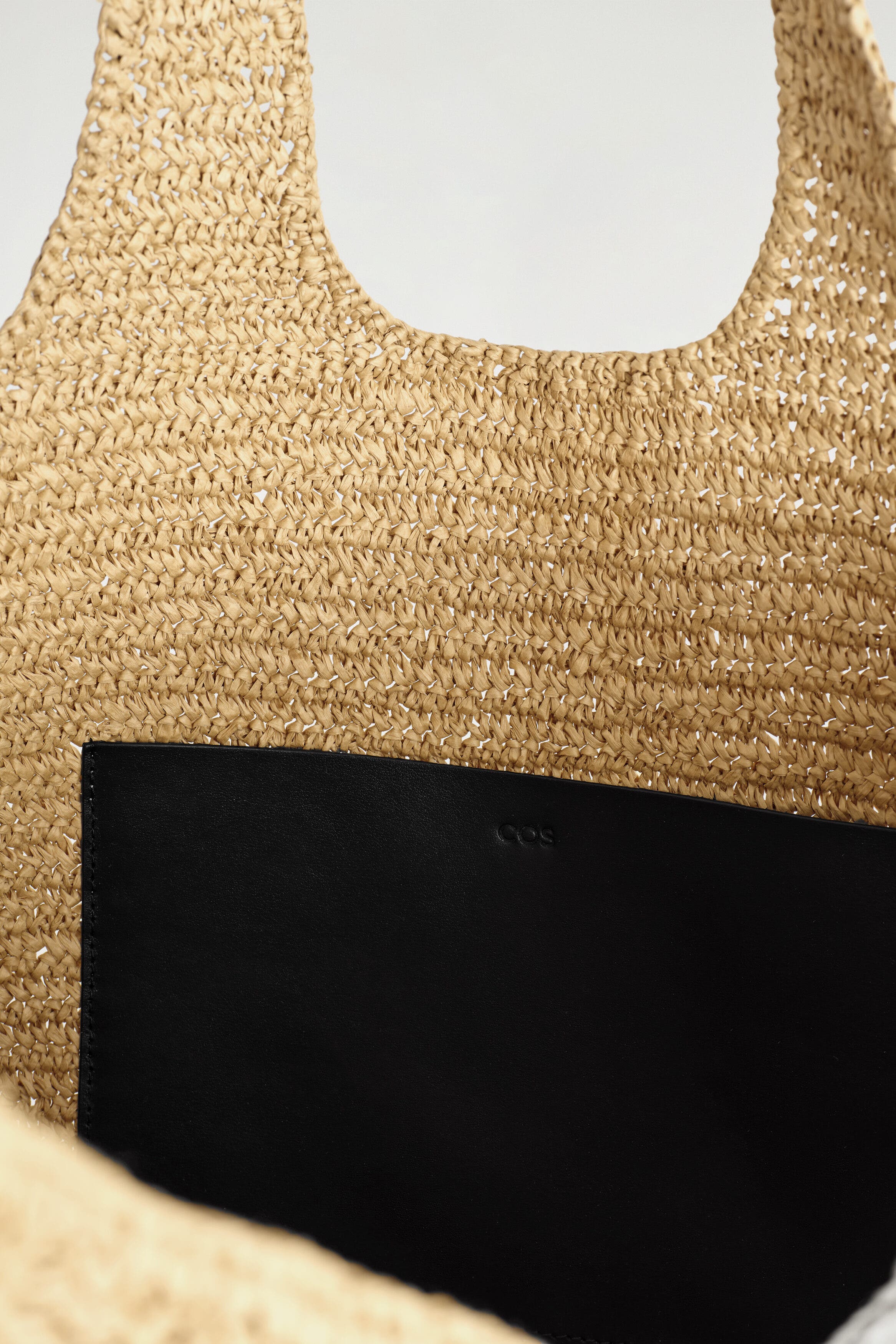 Sculpted Tote Bag - Paper, Alternate, color, BEIGE