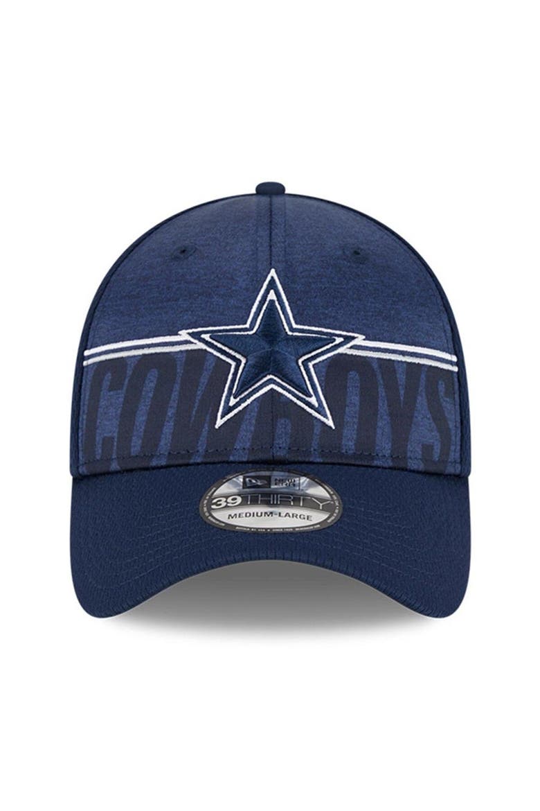 Men's New Era Navy Dallas Cowboys 2023 NFL Training Camp 39THIRTY Flex Fit Hat, Alternate, color, Navy