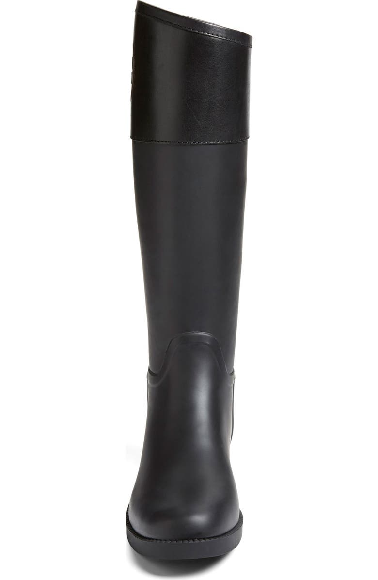 Tory Burch 'Classic' Rain Boot, Alternate, color,