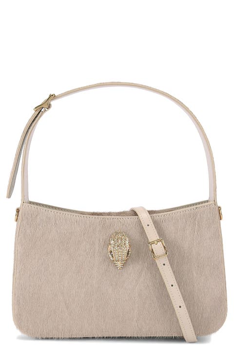 Bond Genuine Calf Hair Shoulder Bag