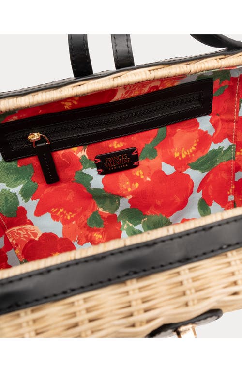 Frances Valentine The Holland Woven Wicker Satchel