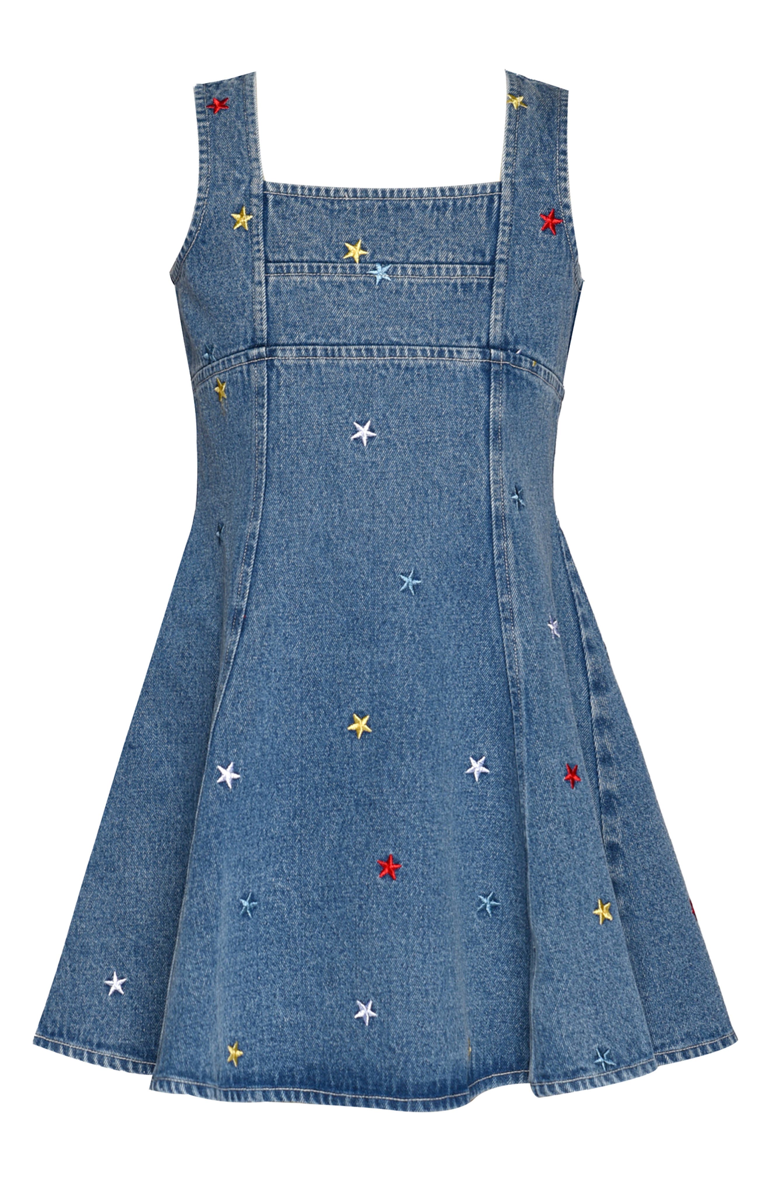 Hannah Banana Kids' Embroidered Fit & Flare Dress