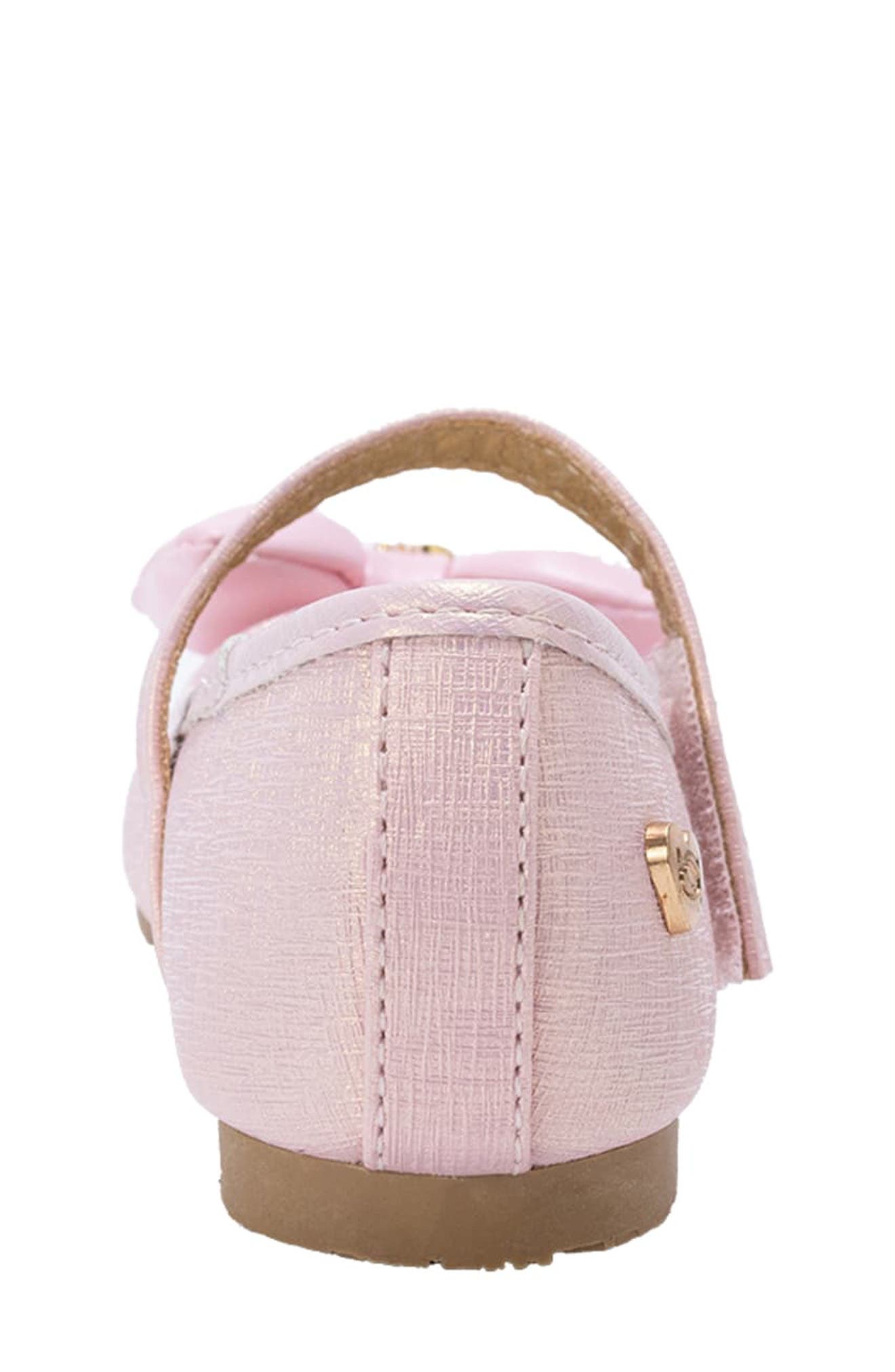 bebe Roxy Mary Jane Flat, Alternate, color, Pink