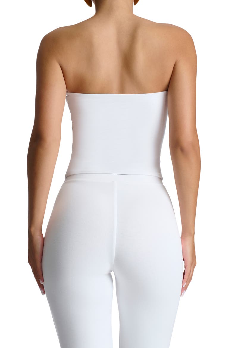 Smooth Crop Tube Top, Alternate, color, WHITE
