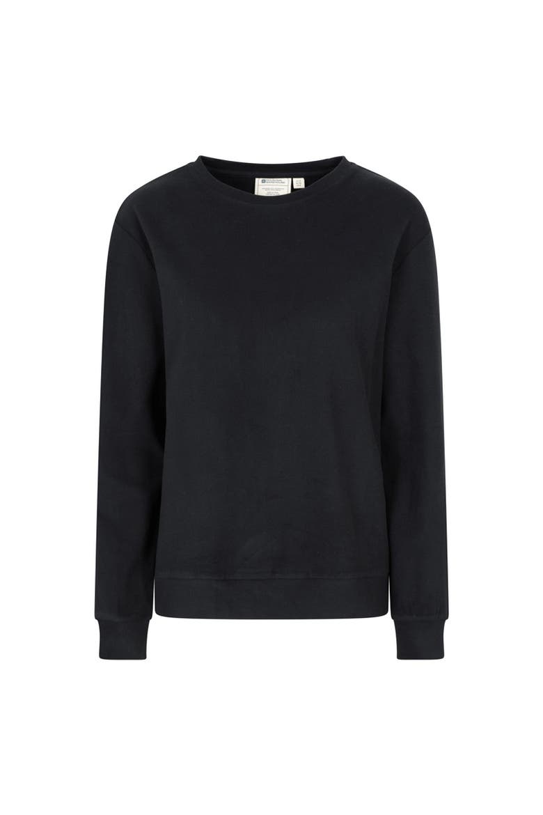 Strath Melange Supersoft Sweatshirt, Main, color, Black