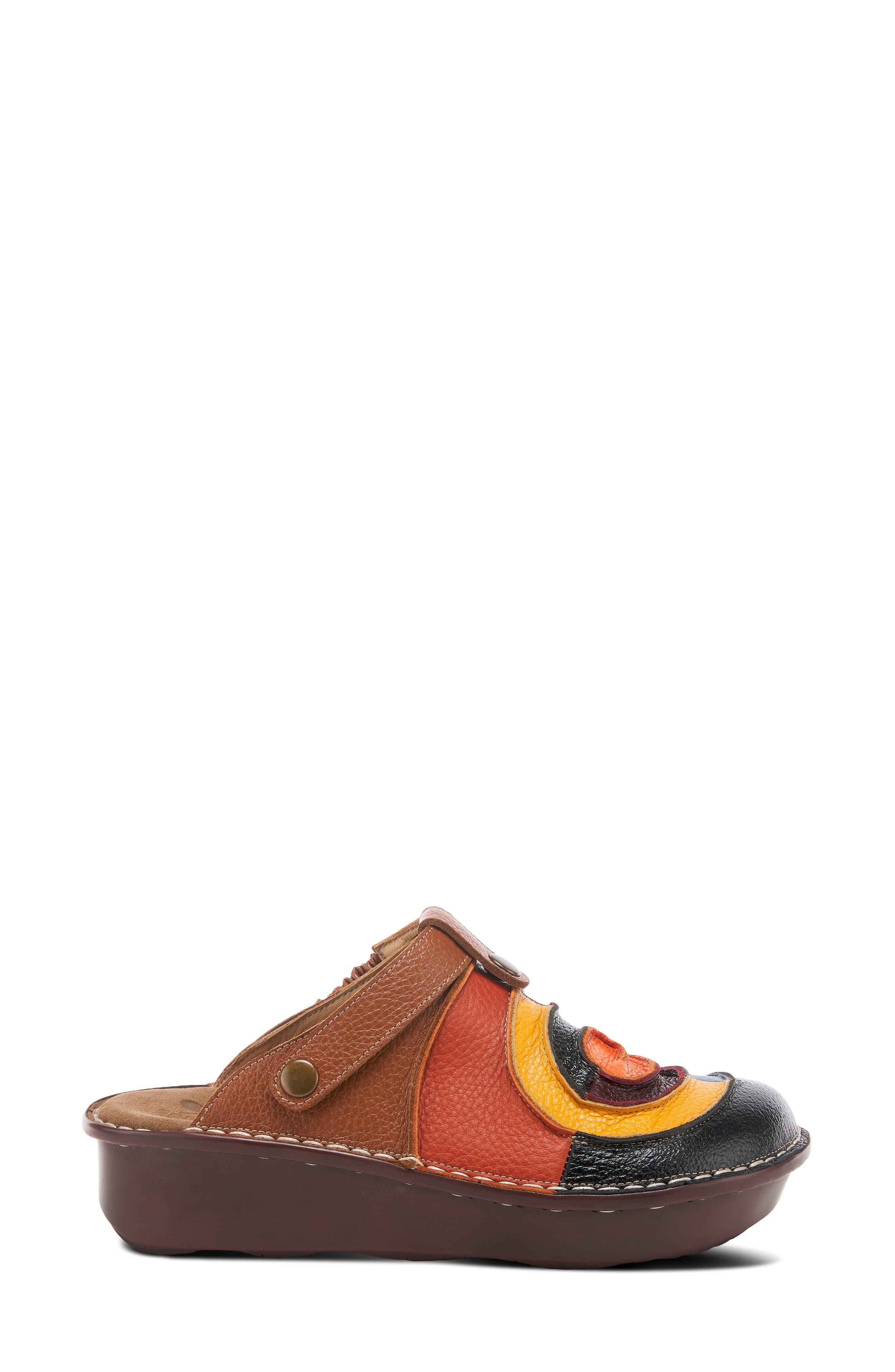 Spring Step Lollipop Clog, Alternate, color, Navy Multi