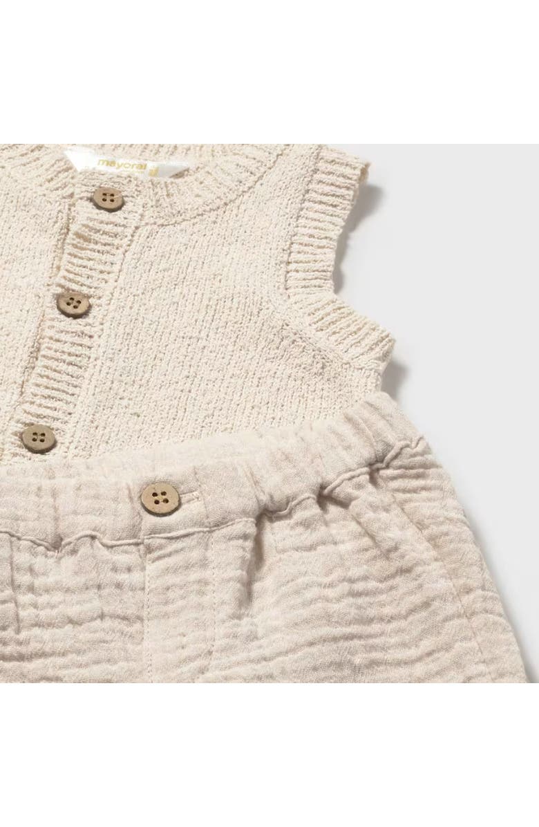 Mayoral Summer Outfit, Alternate, color, Beige