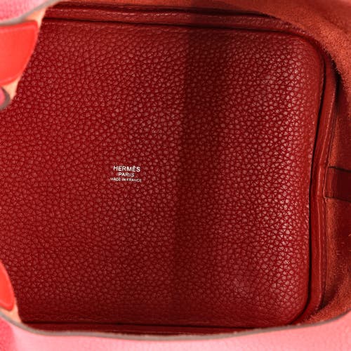 Pre-owned Hermes Hermes Picotin Lock Bag Clemence Mm