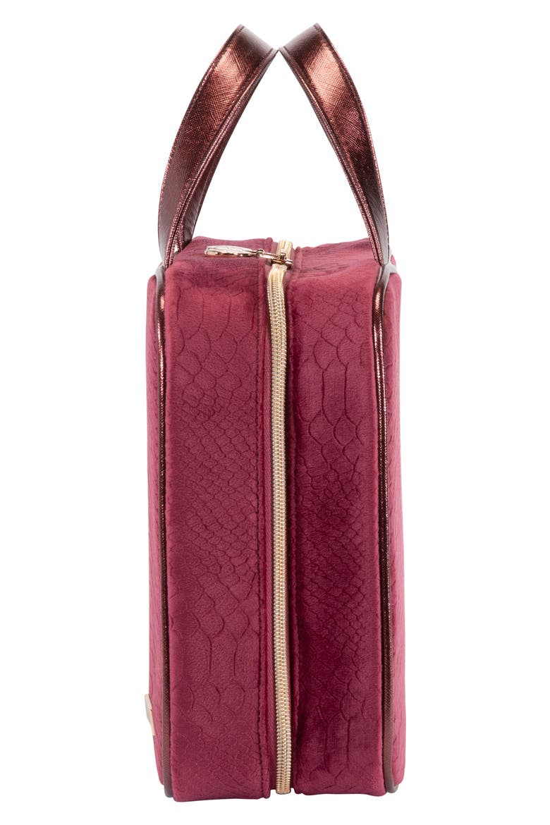 Marais Martha Large Briefcase Cosmetic Case, Alternate, color, NO COLOR