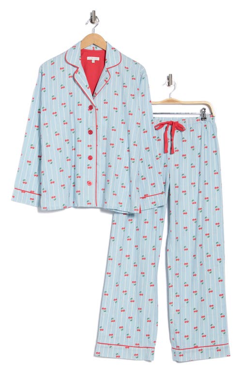 Pj Salvage Flannel Pajamas In Blue
